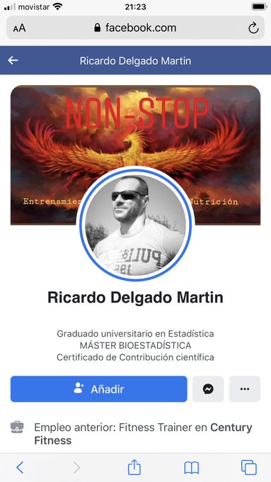 Facebook Ricardo Delgado Martín
