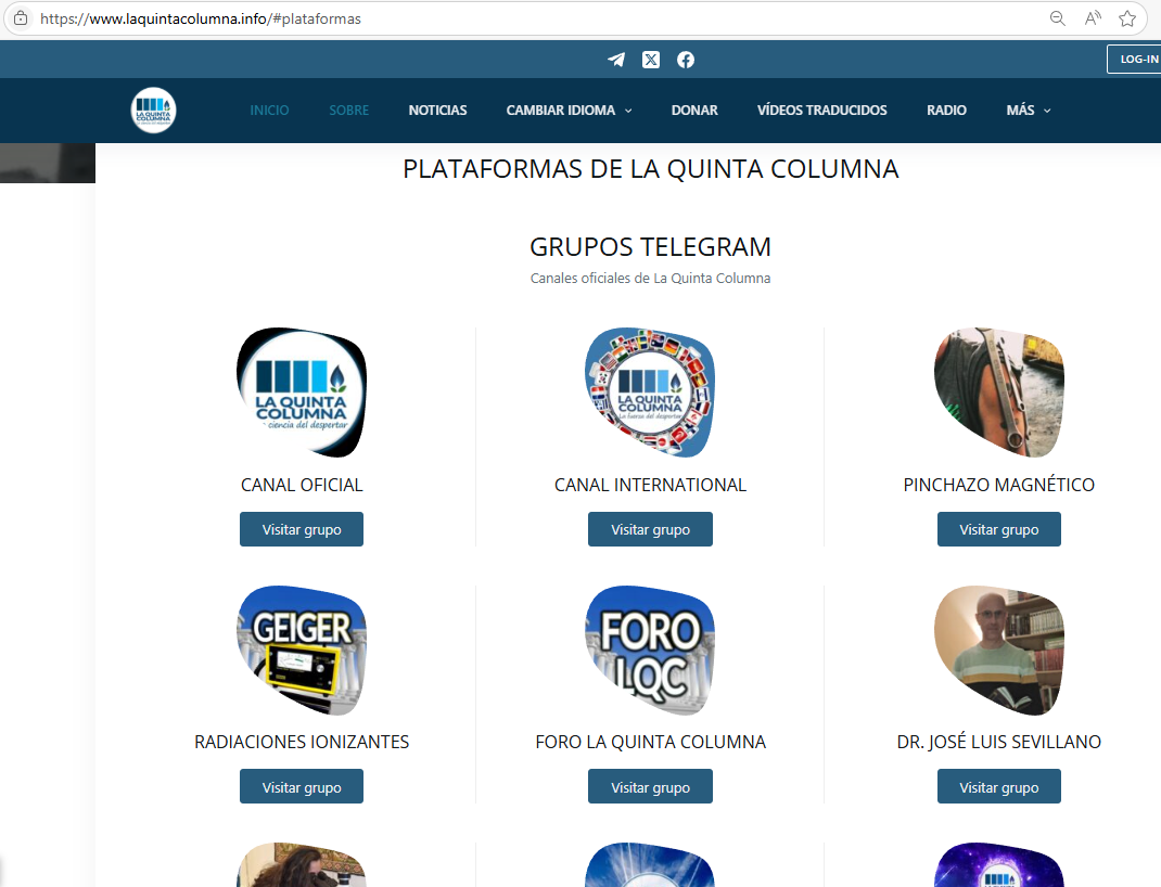 plataformas La Quinta Columna