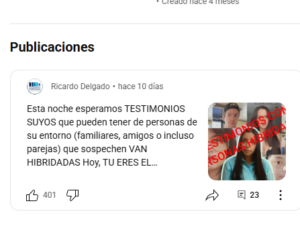 Testimonios personas hibridadas