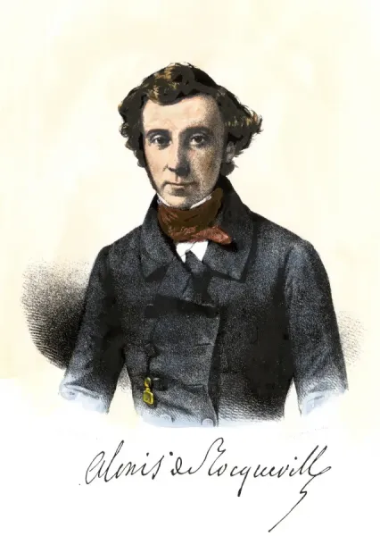 Alexis de Tocqueville y la tiranía de la mayoría en La democracia en América