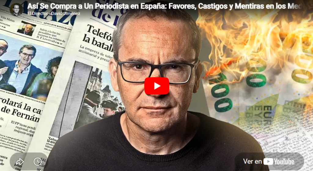 Así Se Compra a Un Periodista en España: Favores, Castigos y Mentiras en los Medios
