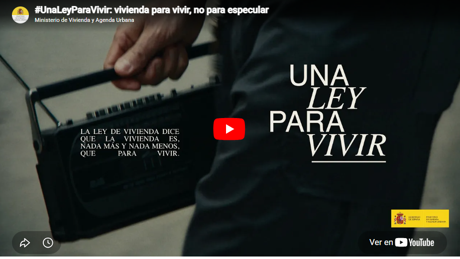 Campaña ‘Una ley para vivir’. Cuando la comunicación institucional se confunde con la promoción política