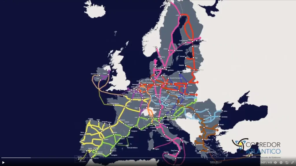 Corredor Atlántico: la gran oportunidad de España para recomponer su red logística europea